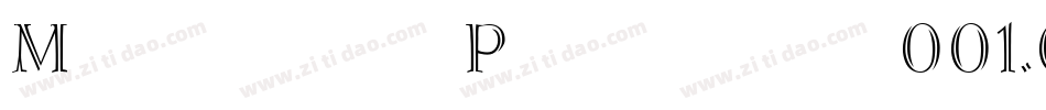 Megen Plain 001.001字体转换